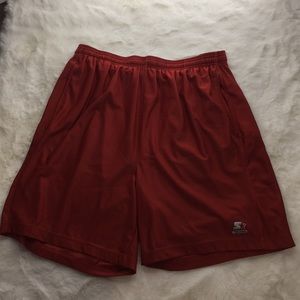 Starter red Athletic Shorts